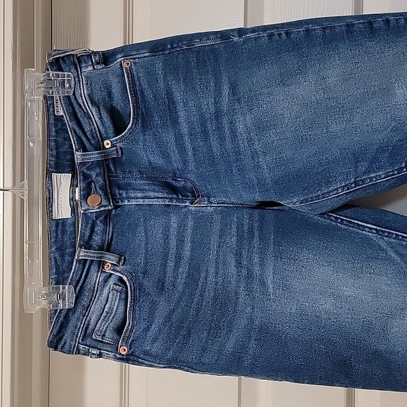 Dear John Blaire Straight Leg Distressed Raw Hem Jeans Size 27 - Picture 5 of 12